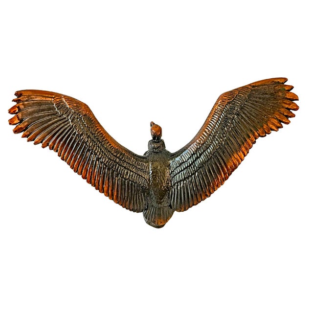 Mid 20th Century Wm. Otto Bronze "Teratornis" Prehistoric Vulture Sculpture For Sale - Image 9 of 16