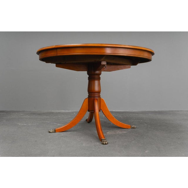 English Style Dining Table in Beech For Sale - Image 6 of 18