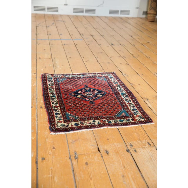Vintage Engelas Rug Mat- 1'11" X 2'4" For Sale - Image 4 of 9