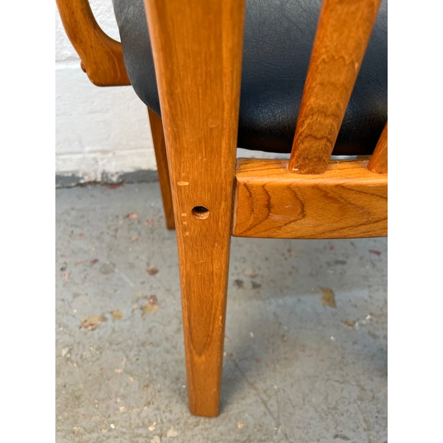Set of Six Mid-Century Teak Dining Room Chairs For Sale - Image 18 of 18