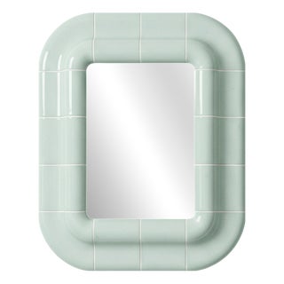 Lola Mirror in Pastel Mint by Tilecito For Sale