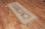 Turkish Soft Pastel Ivory Cream Modern Turkish Oushak Design Runner Rug For Sale - Image 3 of 12