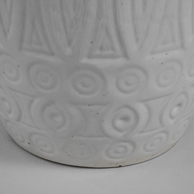 Mid-Century Modern 20th Century German Ceramic Table Lamp For Sale - Image 3 of 12