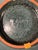 Green Masuo Ojima Ceramic Platter 18” Vintage Studio Pottery Green Lavender Wall Art For Sale - Image 8 of 10