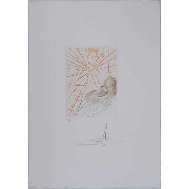 Salvador Dali, Decameron: The Angel Gabriel, 1972, Etching For Sale