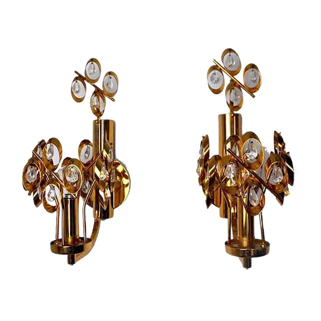 Spanish Sconces by Ernst Palme for Palwa, 1980s, Set of 2 For Sale