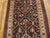 1880s Blue Navy Medallion Antique n.w. Persian Runner Rug 3'3" X 10'3" Handknotted Wool Carpet For Sale In New York - Image 6 of 8