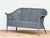 English Wicker Garden Settee Bench or Seat by Lloyd Loom For Sale - Image 4 of 11