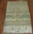 Mid 20th century Turkish Tulu Shag Pile rug in greens and pink