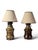 Stoneware Bedside Lamps, 1980, Set of 2 For Sale - Image 11 of 11