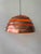 Red Model T325/450 Pendant Lamp in Copper by Hans-Agne Jakobsson, Markaryd, Sweden, 1960s For Sale - Image 8 of 18
