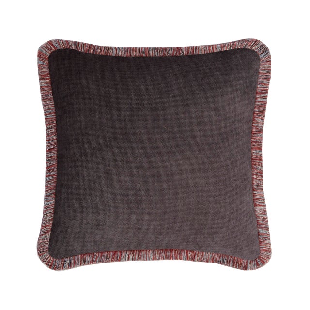 This elegant cushion from the Happy Pillow Laos Collection is a romantic accent piece, that will make a glamorous...