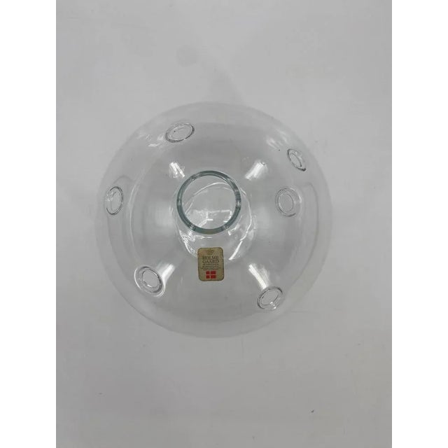 Mid-Century Modern Glass Meteor Vase by Michael Bang for Holmegaard, Denmark, 1970s For Sale - Image 3 of 10