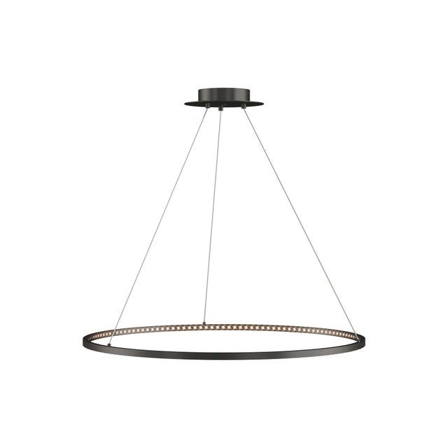 The Vellavi 36 Chandelier by Sean Lavin for Tech Lighting is a stunning take on a traditional design with a modern edge....