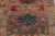 Rug & Kilim Antique Ghiordes Tapestry in Bold Ruby and Sapphire Tribal Medallions - Rug & Kilim For Sale - Image 4 of 8