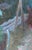Rural Landscape Antique Painting Original Soviet Art Ukrainian Artist Sokolovsky G. 44-28 1960s For Sale - Image 4 of 6