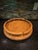 Farmhouse Vintage Solid Oak 14" Lazy Susan With Spindle Rail For Sale - Image 3 of 6