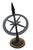 1990s Vintage Cast Iron Armillary Sphere Sundial With Arrow Gnomon For Sale - Image 5 of 12