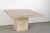 Mid-Century Italian Minimalist Geometric Marble Table, 1970s For Sale - Image 4 of 9