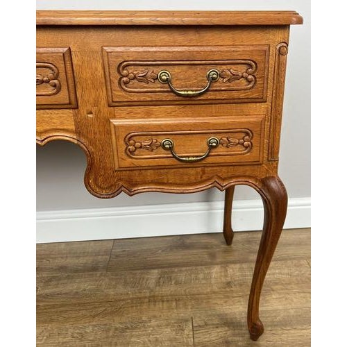 Brown Vintage French Louis XIV Sideboard in Oak For Sale - Image 8 of 16
