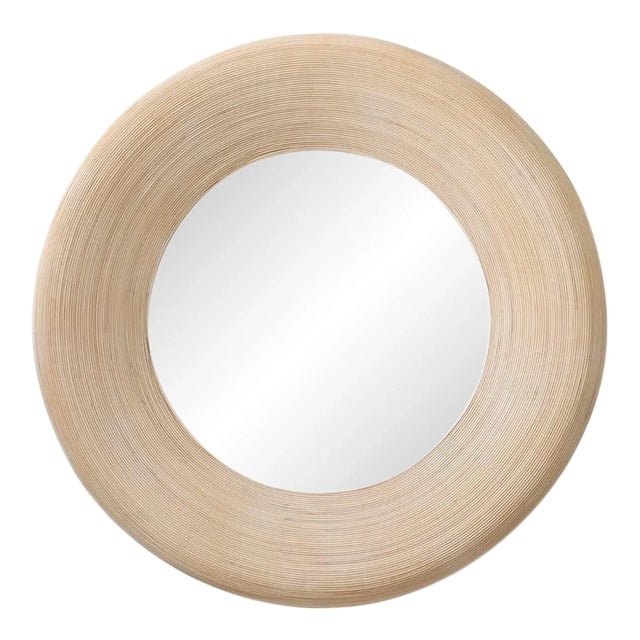 Jamie Young Paddock Mirror in Cream For Sale