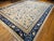 Ivory 19th Century Oversized Chinese Peking Rug in All-Over Leaf & Vine Pattern For Sale - Image 8 of 18