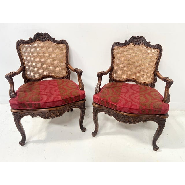 Regency Style Armchairs in Natural Wood, 1800s, Set of 2 For Sale - Image 12 of 18