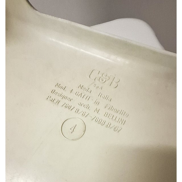 1960s Quattro Gatti Tables from B&B Italia / C&B Italia, 1960s, Set of 4 For Sale - Image 5 of 7