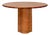 Round Table in Red Travertine by Mario Bellini, 1970 For Sale