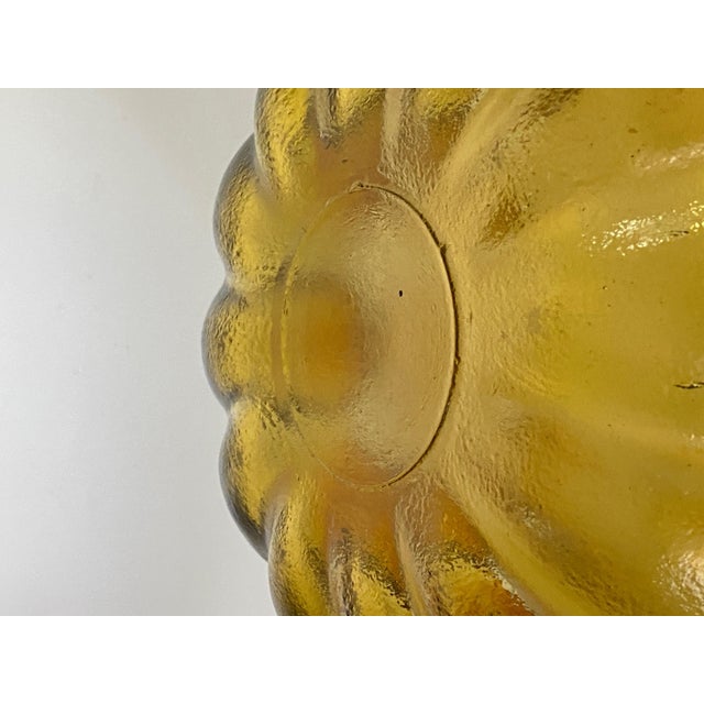 Brown Glass Salad Bowl, France, 1970s For Sale - Image 3 of 8