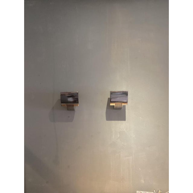Metalarte Aluminum Sconce by Arch M. Sergi and Oscar Devesa from Metalarte For Sale - Image 5 of 6