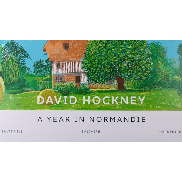 The Half-Timbered House Poster after David Hockney For Sale - Image 4 of 6