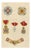 Plate XVII Orders of Brunswick and Order of Henry the Lion Insignia, 1844 For Sale