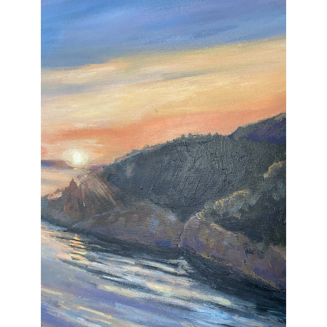 Original Pacific Northwest Landscape Painting – Deception Pass by Francisco Peña – Framed For Sale - Image 4 of 8