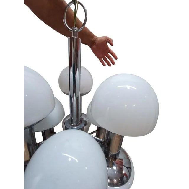 Large Vintage Space Age Lamp, 1960s For Sale - Image 7 of 8