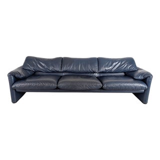Maralunga Sofa by Magistretti for Cassina For Sale