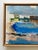 This Jim Lyons Contemporary Provincetown " Captain Jack's Wharf " original one-of-a-kind Abstract Expressionist custom...