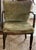 Mid Century Arm Chair in Velvet With Nail Heads For Sale - Image 9 of 11