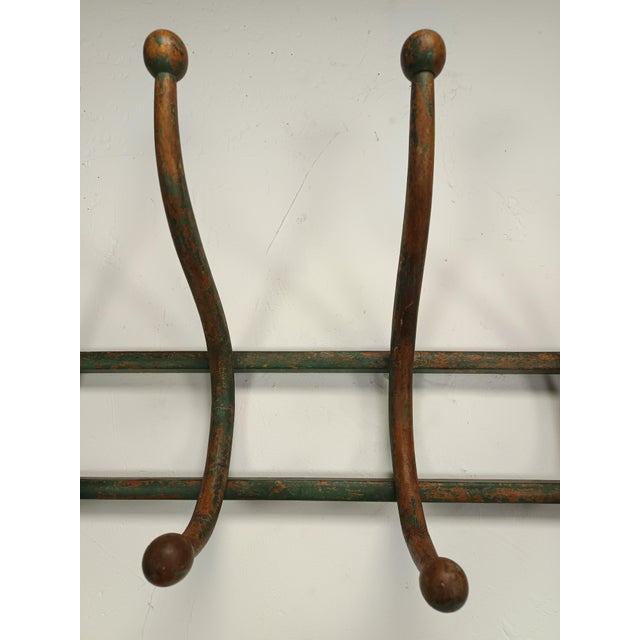 Thonet Wall-Mounted Coat Rack from Thonet, 1890s For Sale - Image 4 of 16