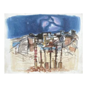 1983 Fred Atkinson Nocturne Landscape