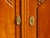 Vintage Oak Buffet with Sentry Boxes and Mirror For Sale - Image 8 of 18