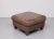 Mid-Century Modern Stich Leather Ottoman, 1970s For Sale - Image 3 of 9
