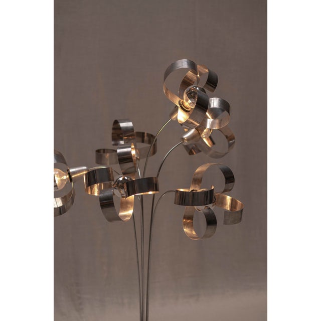 1970s Italian Space Age Floor Lamp, 1970s For Sale - Image 5 of 12