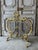 A louis xv rococo style gilt bronze fire screen, circa 1900. Large in size, with remarkable, flowing acanthus leaf...