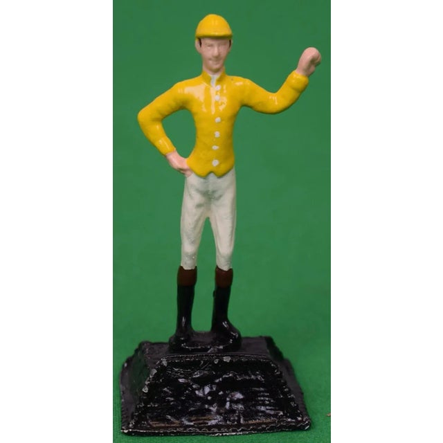 Set of Eight "21" Club Jockey Place Card Holders For Sale - Image 9 of 11