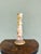 Vintage Spiral-Carved Onyx Stone Candlestick — Italian Mid-Century Decor For Sale - Image 4 of 5