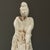 White Vintage Expressionist Plaster Figurative Nude Sculpture For Sale - Image 8 of 12