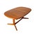 1990s Danish Modern Solid Teak Expandable 102" Dining Table W/ Two Leafs For Sale - Image 14 of 18