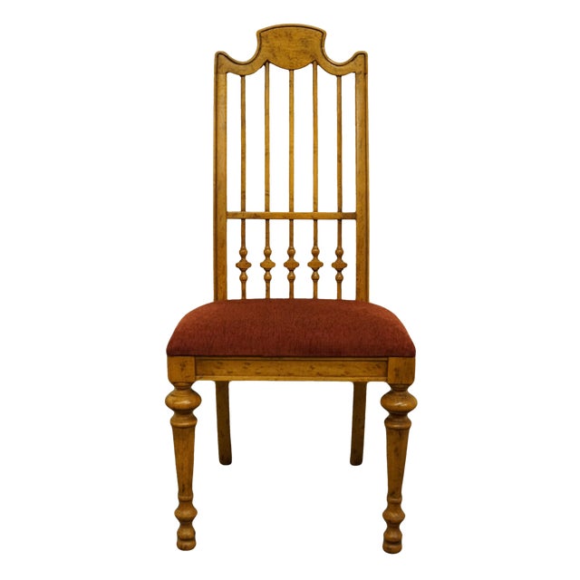 Drexel Furniture Velero Collection Mediterranean Style Dining Side Chair Chairish