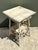 Vintage Primitive Wood Side Table For Sale - Image 11 of 12